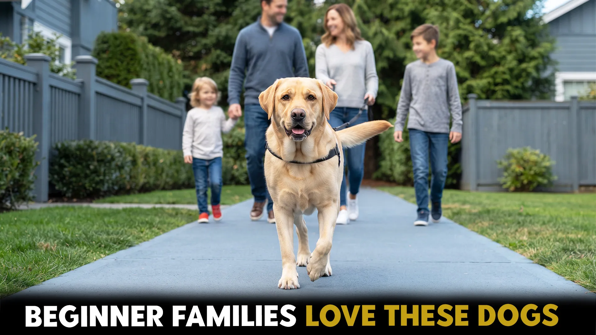 7 Best Dog Breeds for First-Time Families and Beginners