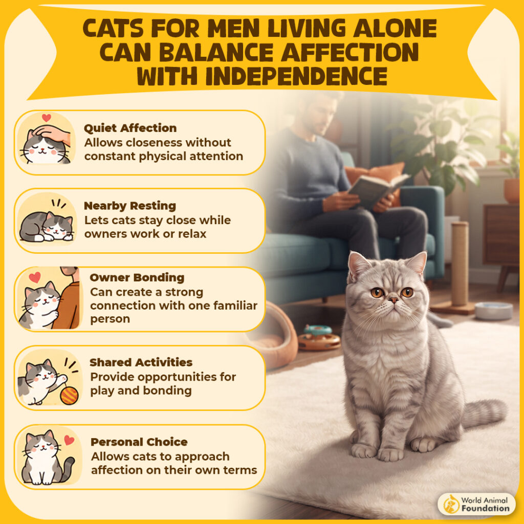 Cats-for-Men-Living-Alone-Can-Balance-Affection-With-Independence