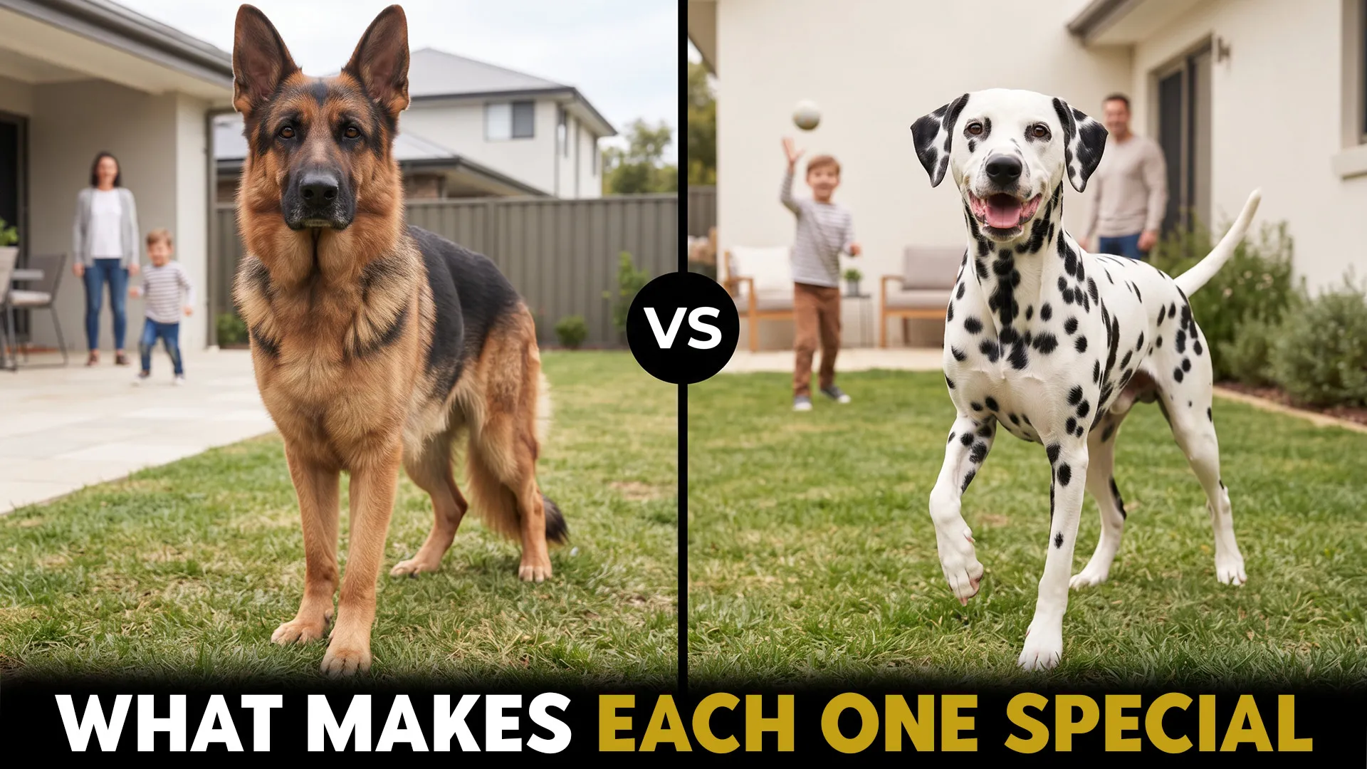 german shepherd vs dalmatian hidden benefits for families
