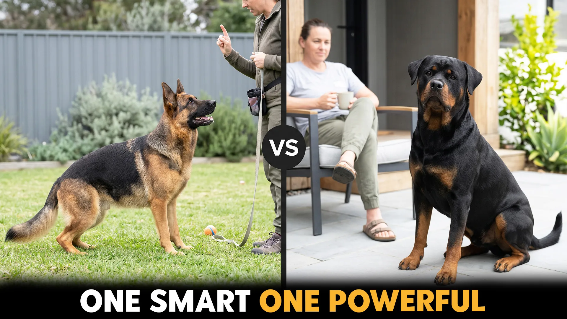German Shepherd vs. Rottweiler: Hidden Compatibility Insights for Dog Lovers