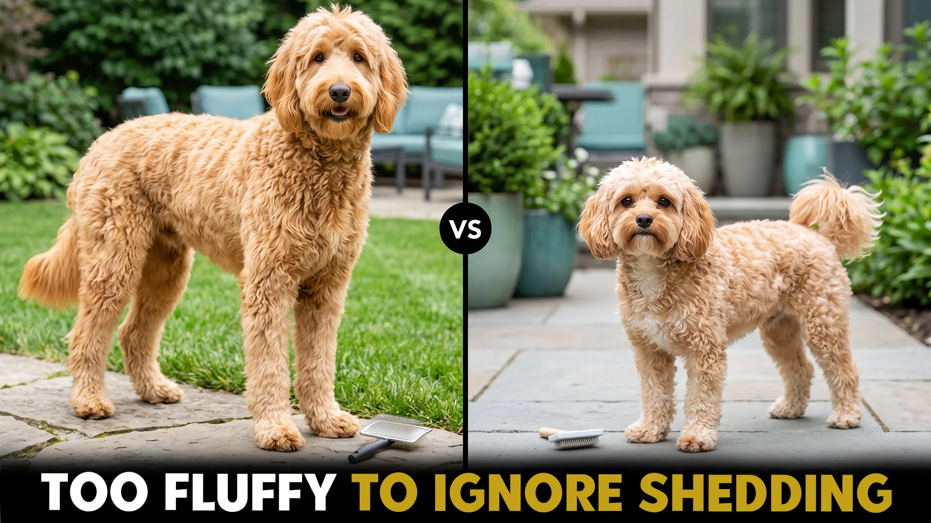 Goldendoodle vs. Cavapoo: Which Sheds Less and Why?
