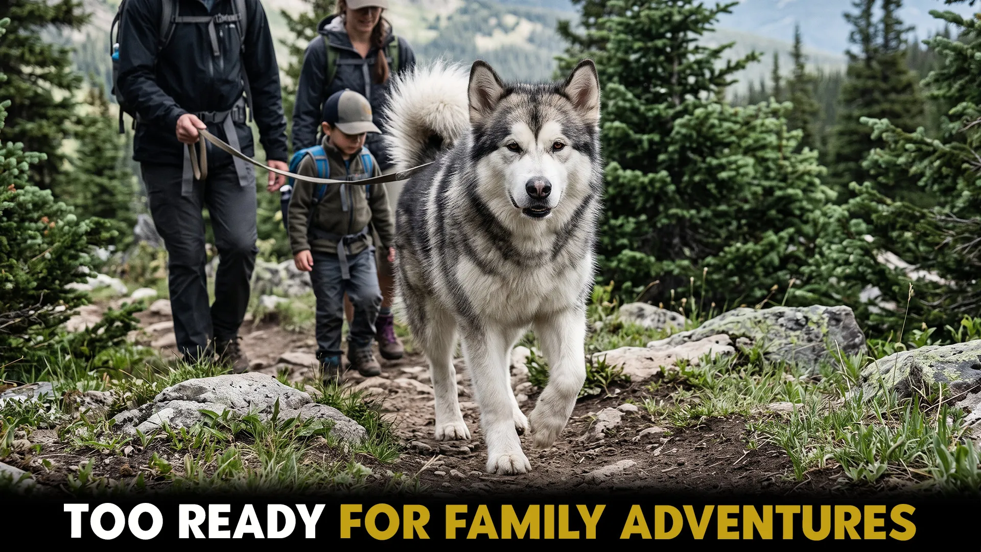 ideal dog breeds for a wilderness loving family