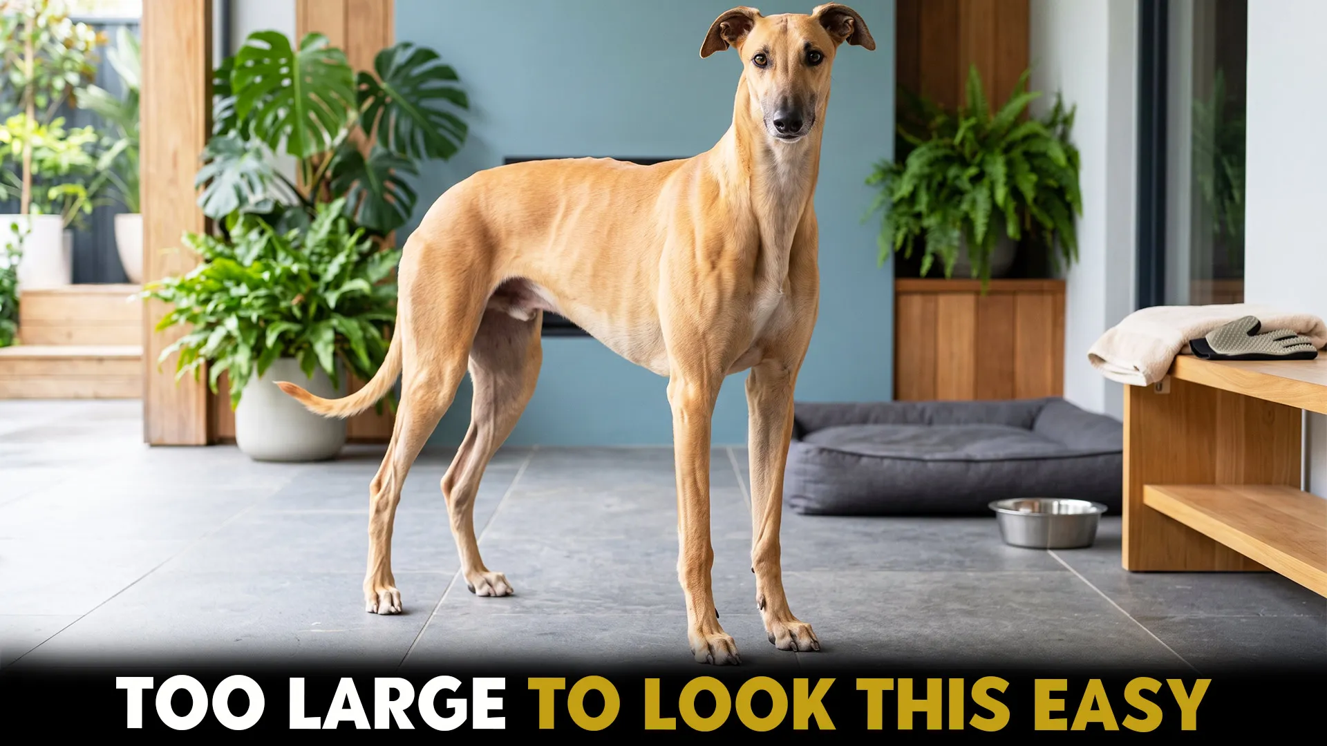 large dog breeds with easy care short