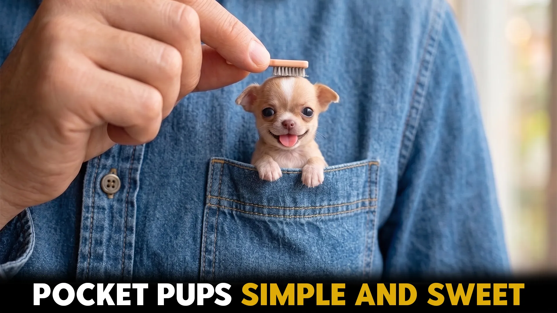 precious pocket dog breeds easy to groom train