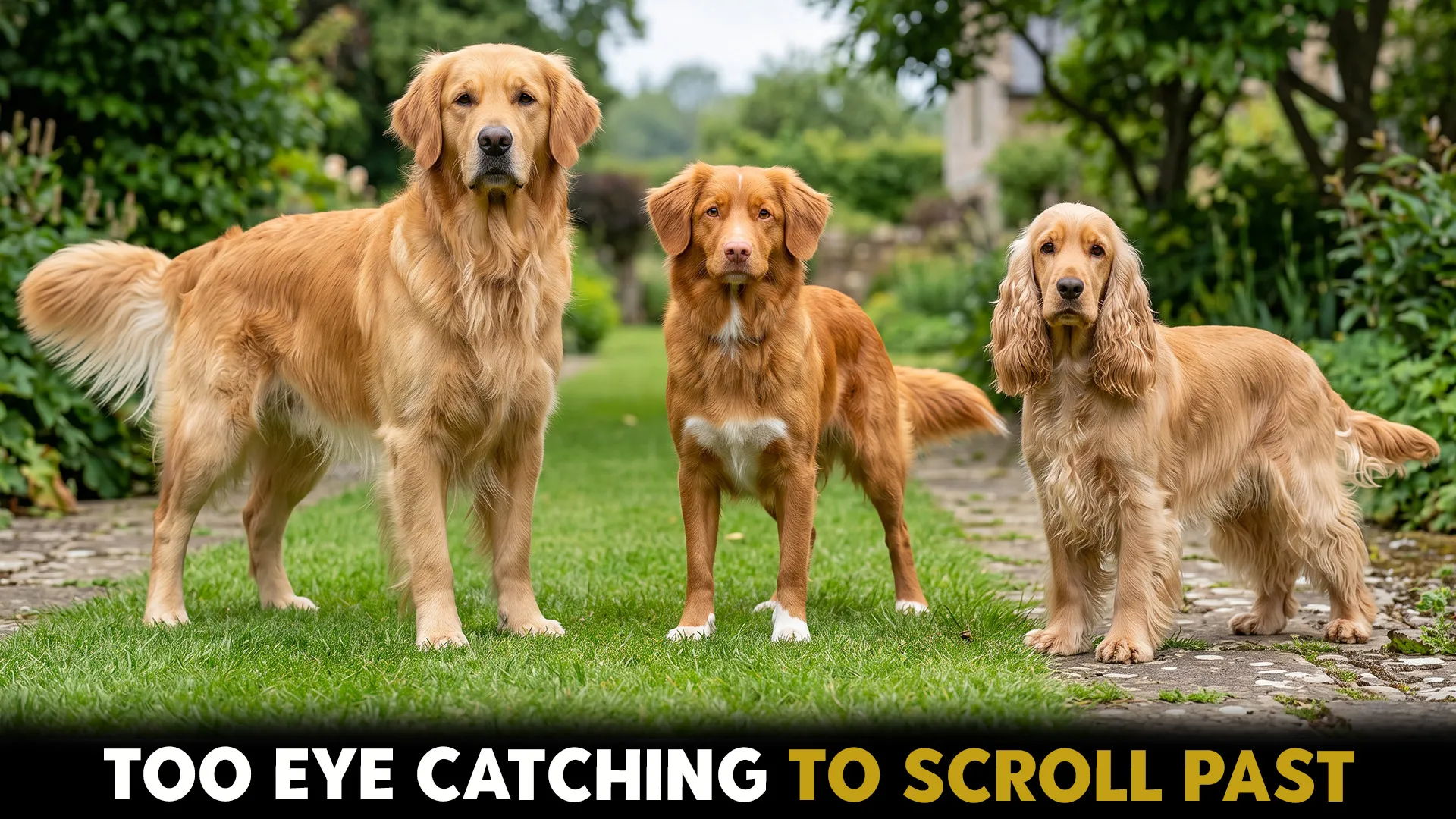 7 Remarkable Dog Breeds with Golden Coats and Traits