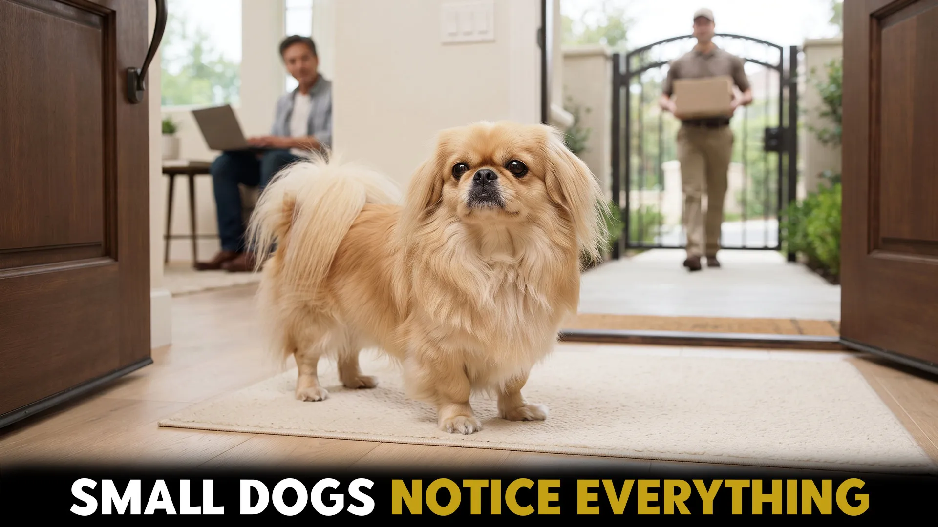small dog breeds with a strong guard dog instinct