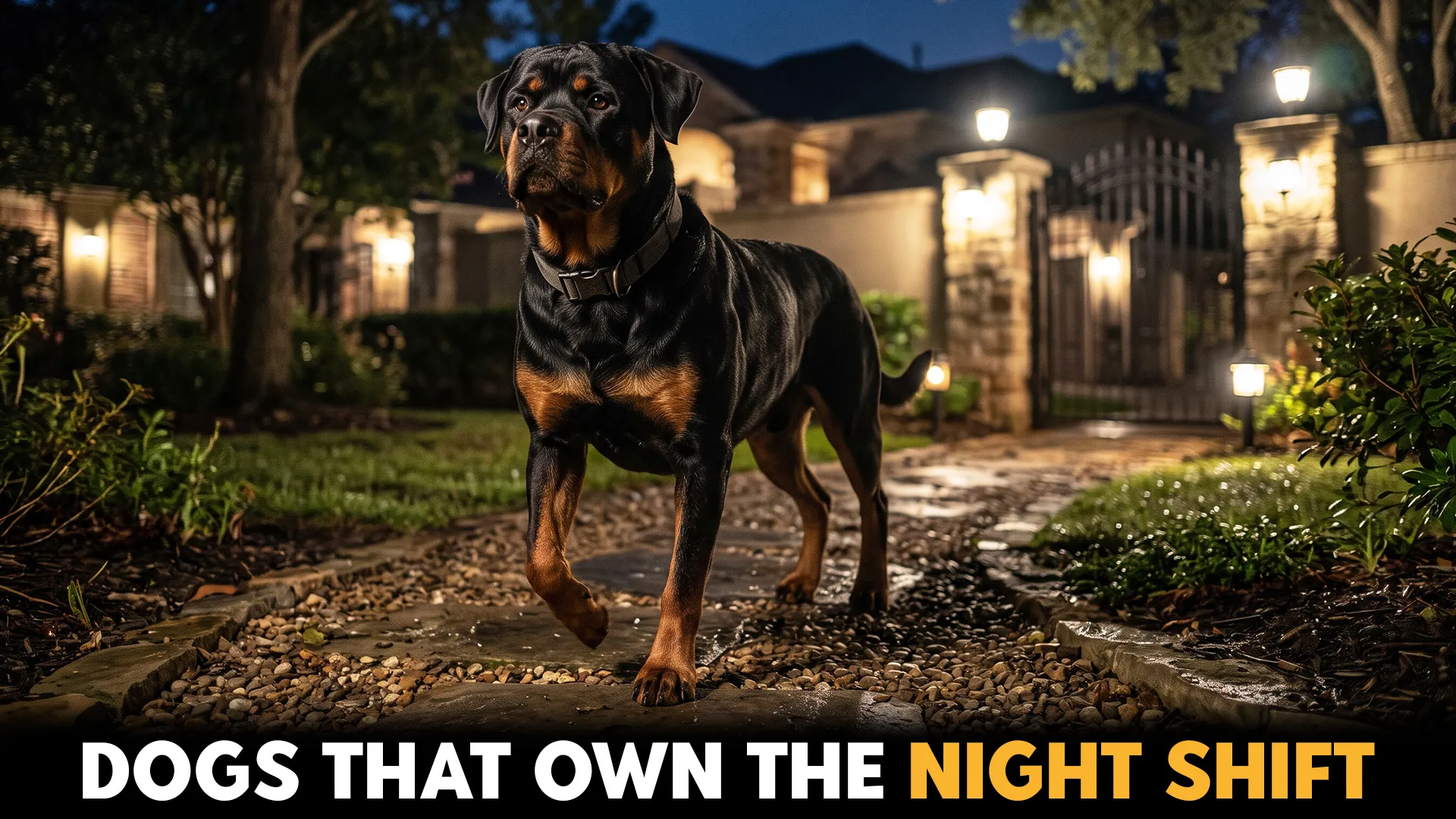 TOP 7 RUGGED DOG BREEDS IDEAL FOR NIGHT PATROL