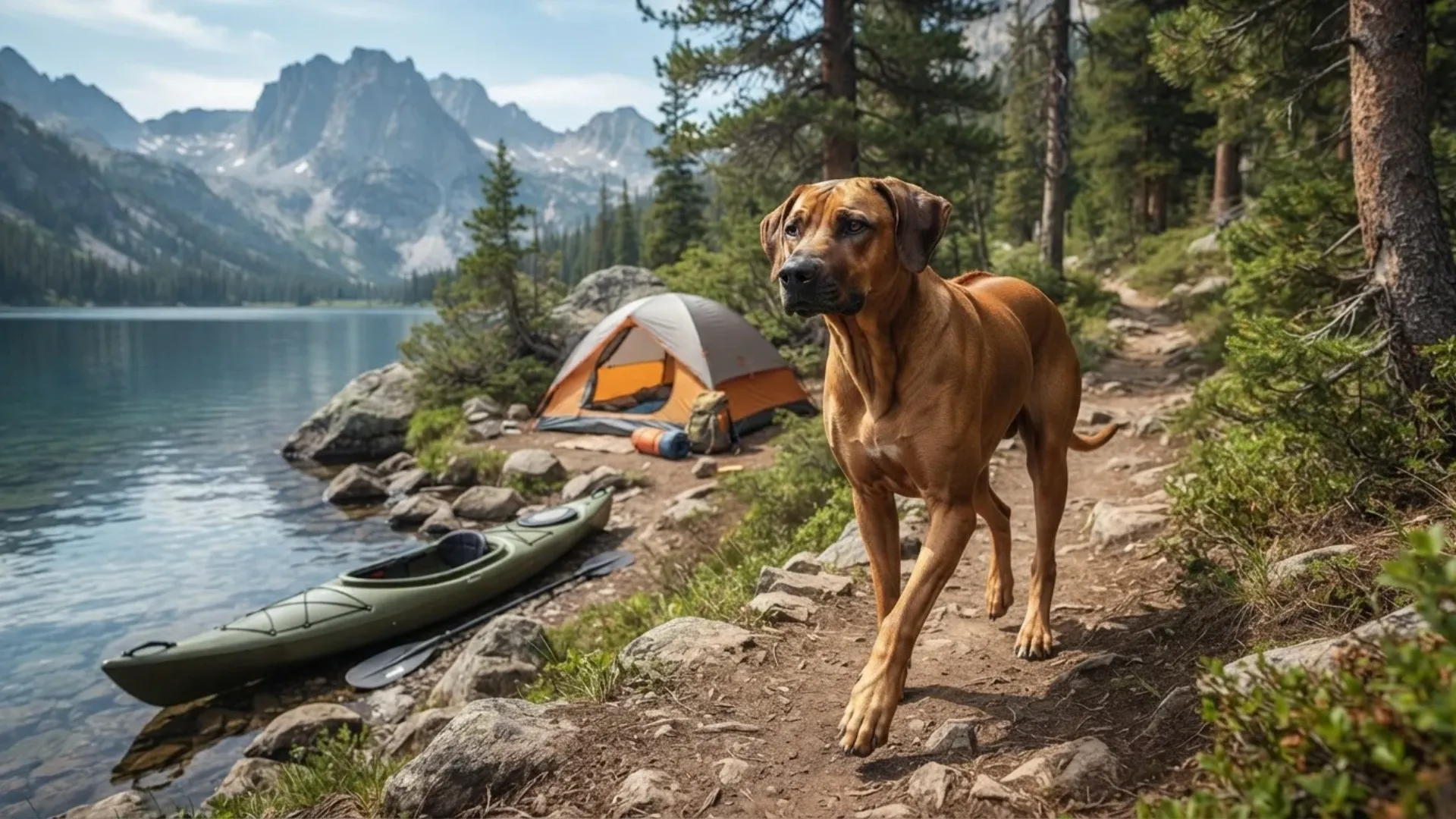 9 Dog Breeds That Excel in Camping, Kayaking, and Hiking