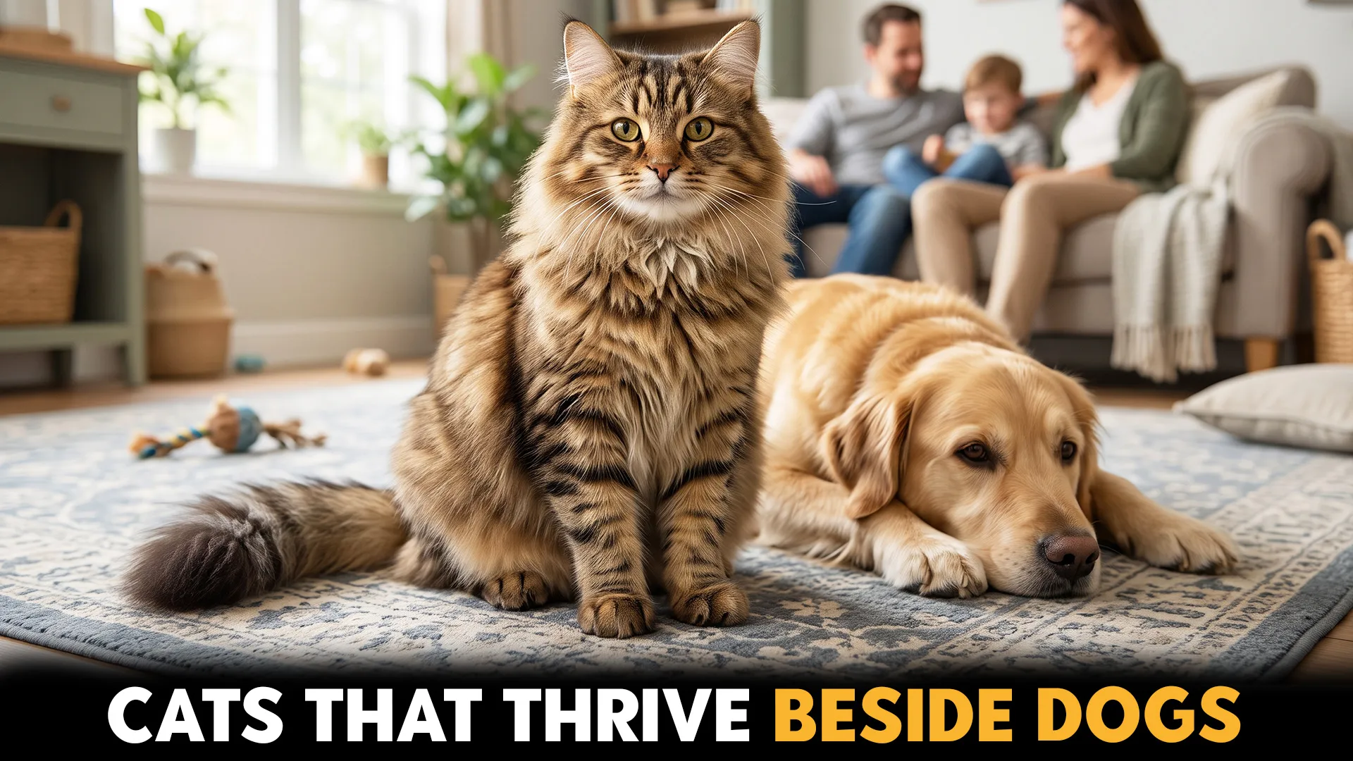 7 Best Cat Breeds For Homes With Dogs