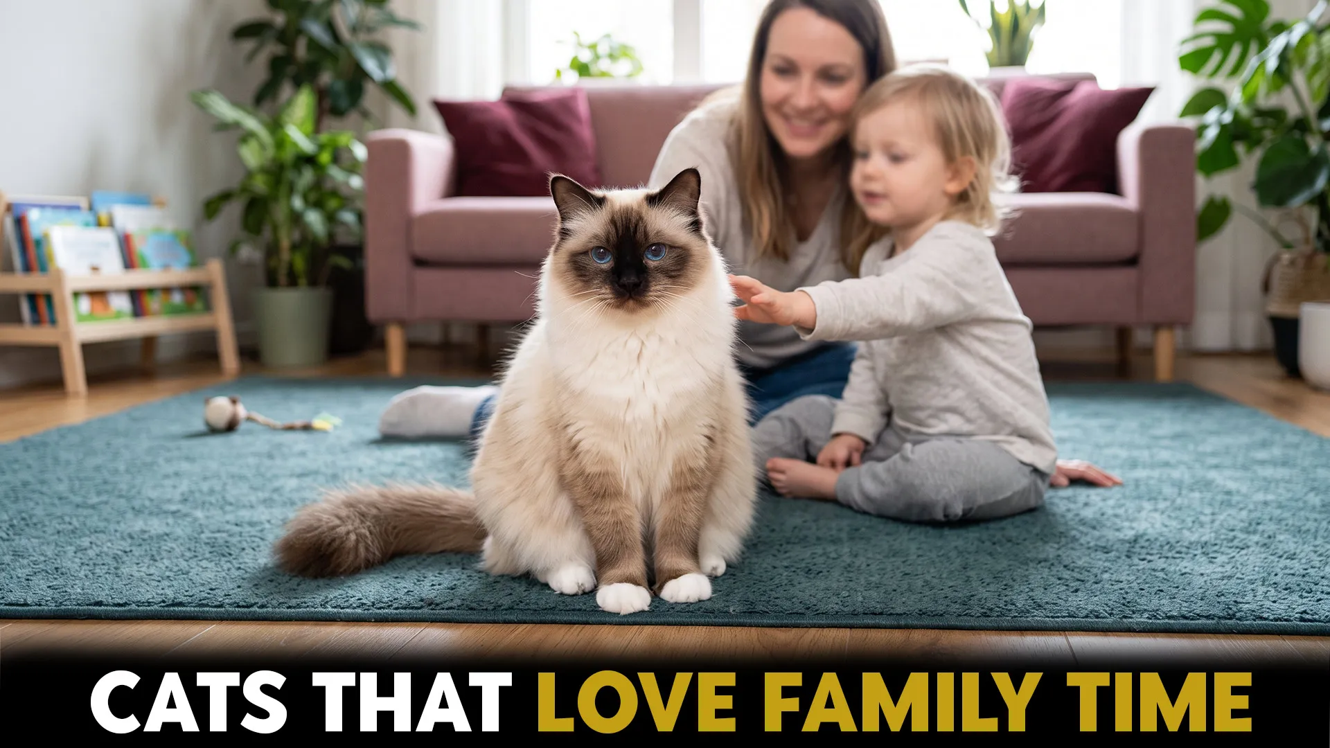 7 Best Cats for Women With Children and Busy Homes